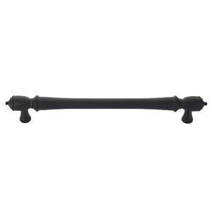 Emtek 86343US19 Spindle Appliance Pull 12 inch Center-to-Center Flat Black