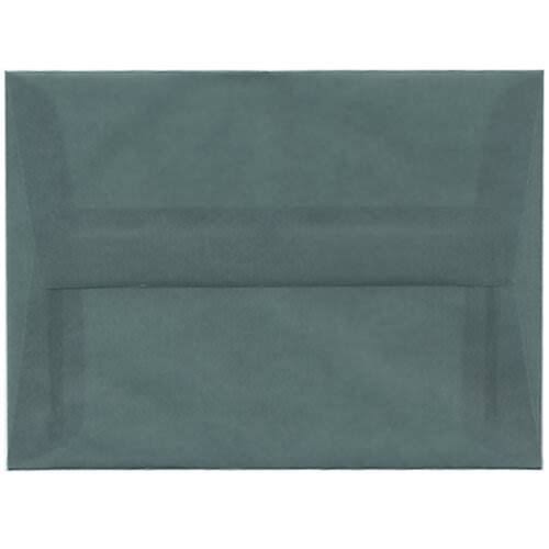 Jam Paper A6 Invitation Envelopes, 4.75 x 6.5, Ocean Blue Translucent Vellum, 250/Box (PACV652H)