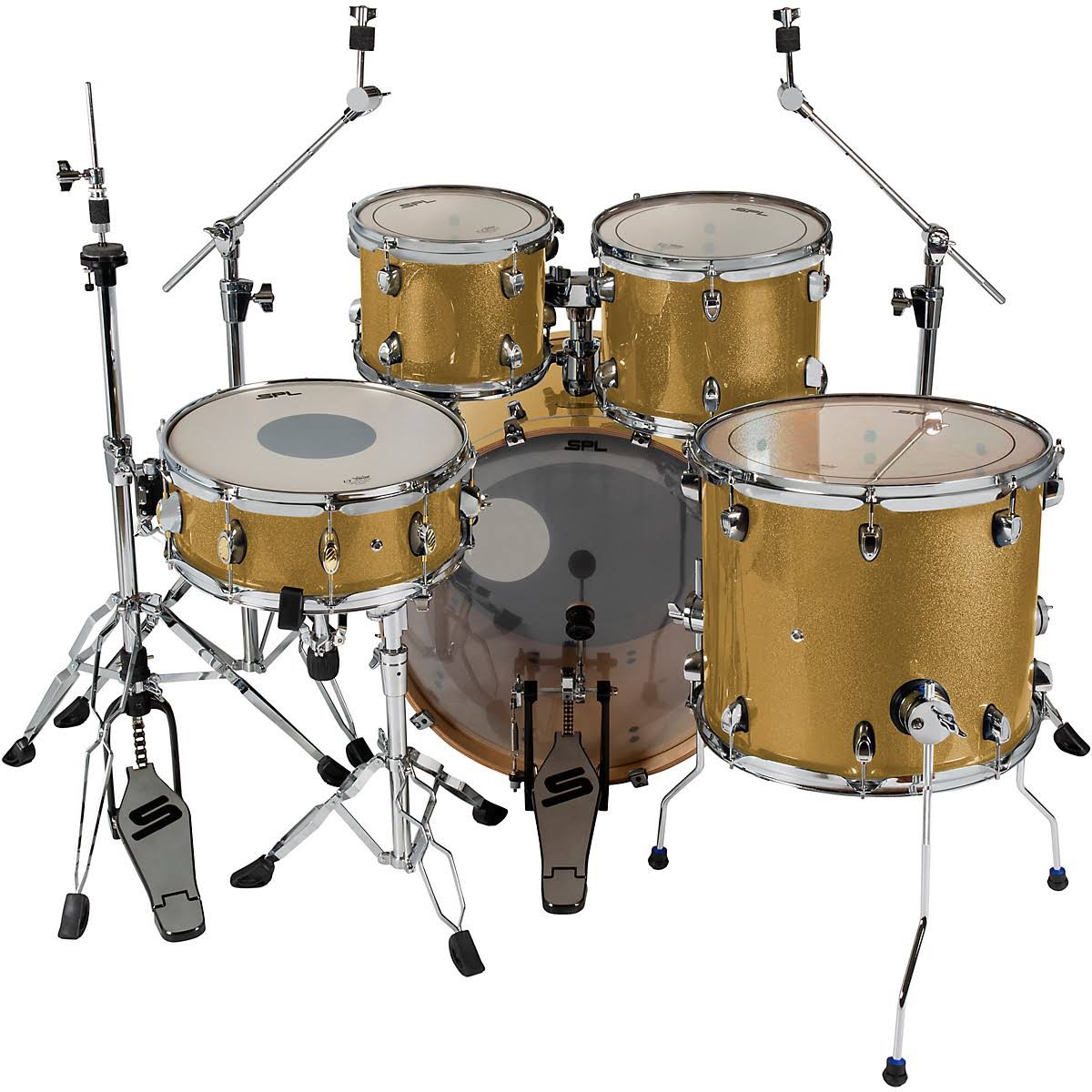Sound Percussion Labs Velocity 5-Piece Shell Pack Gold Sequin