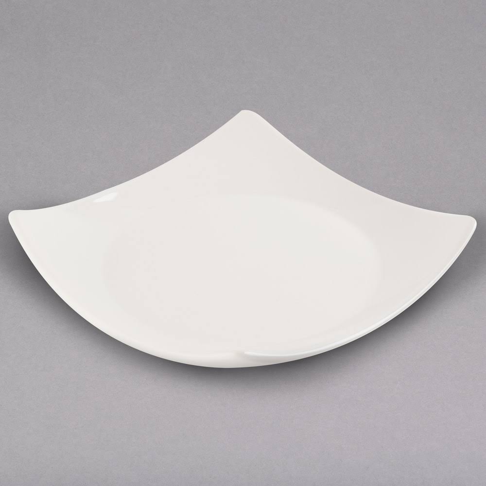 Syracuse China 950086797 Flint 9.25x22 Coupe Plate - 12 / CS