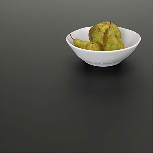 BOWERY HILL 1 Drawer Desk in Black Matteand Oak