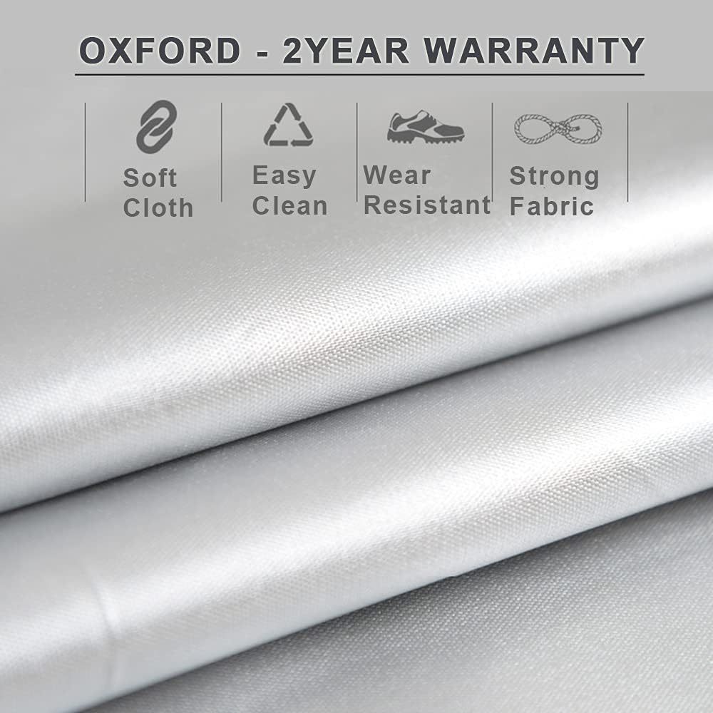 KouKou Oxford Car Cover Waterproof All Weather for Automobiles, Fit Sedan Toyota Camry/Avalon, Honda Accord/Civic, Nissan Altima/Maxima, Audi a4/a5/a6, Tesla Model 3 etc.( 193 X 72 X 59 inch )