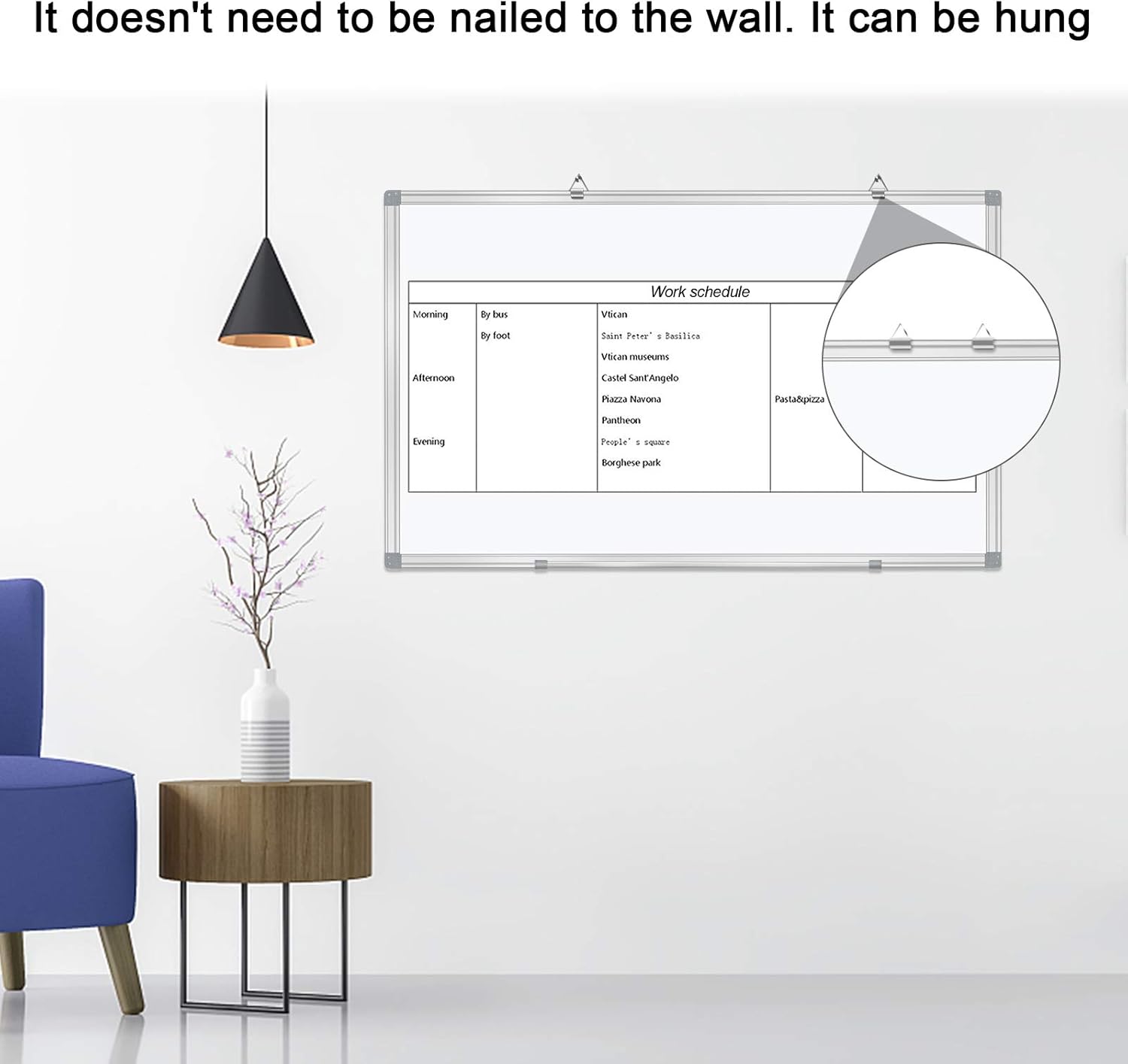 Dry Erase Board for Wall 48