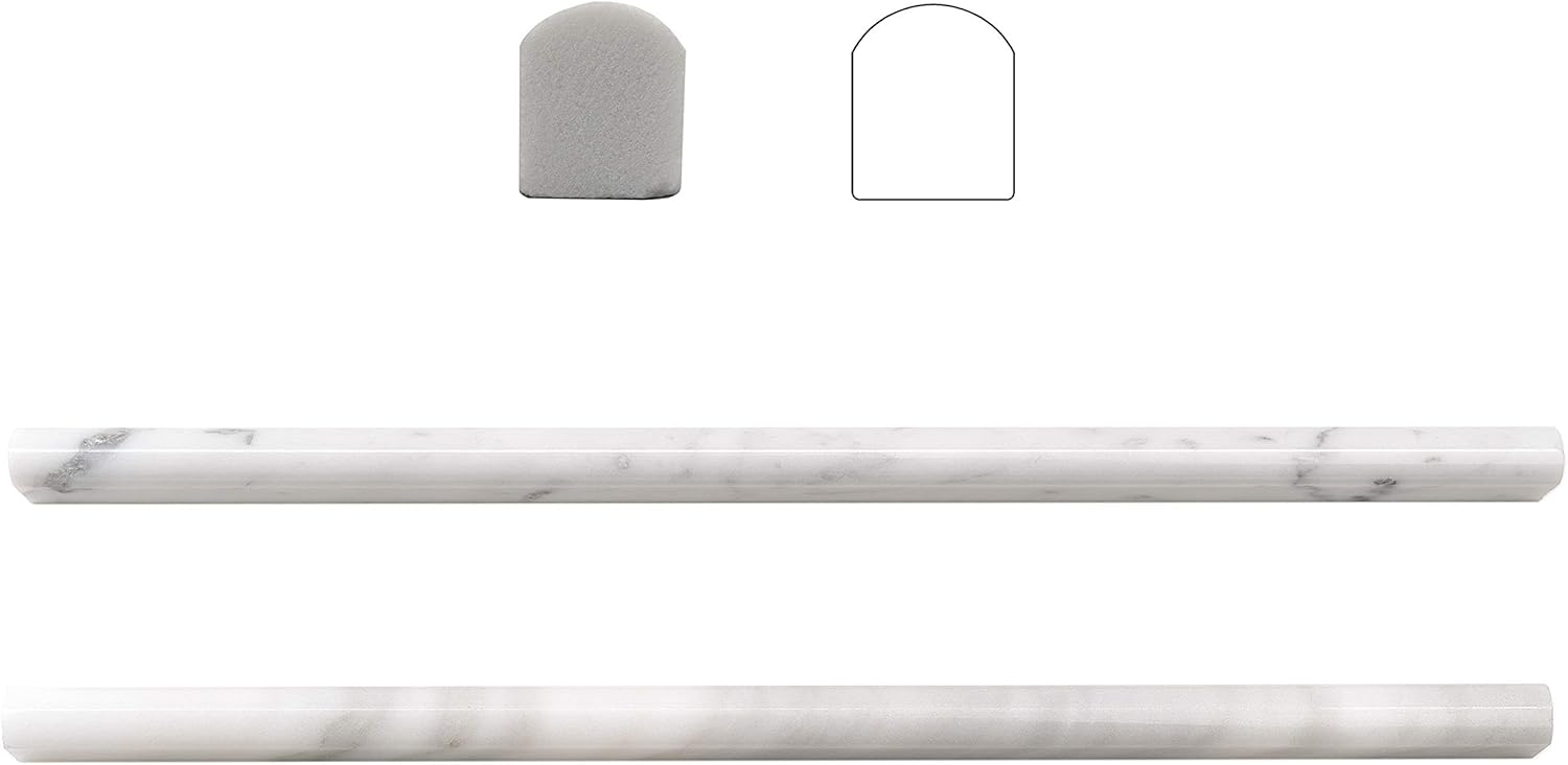 Carrara White 20 Pack 1/2