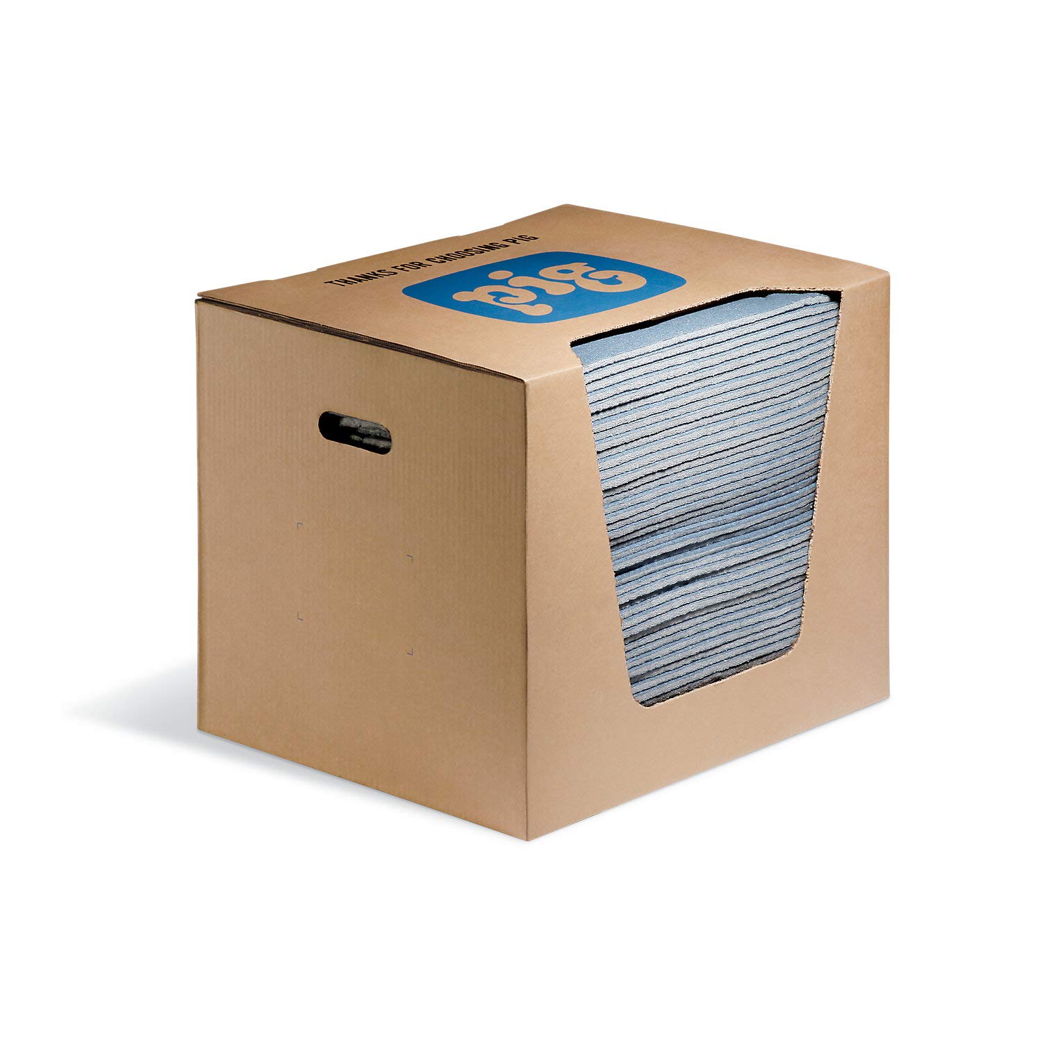 New Pig Super Absorbent Mat Pads | 100 Oil Spill Mats | 15