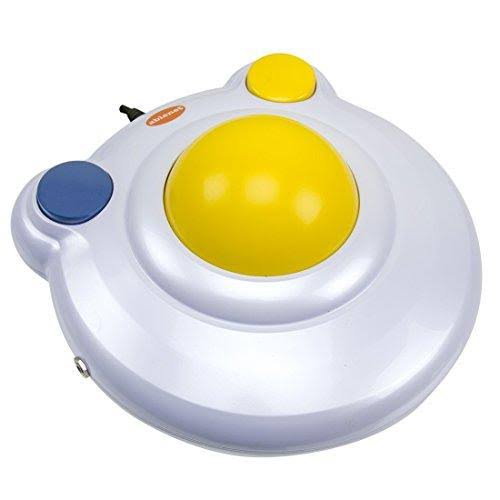 Bigtrack 2.0 Trackball - for Users Who Lack Fine Motor Skills to Use