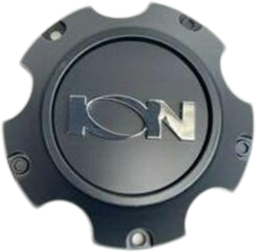 Ion Alloy Matte Black Wheel Center Cap C10143MB01 C10143B01 12812090F-4