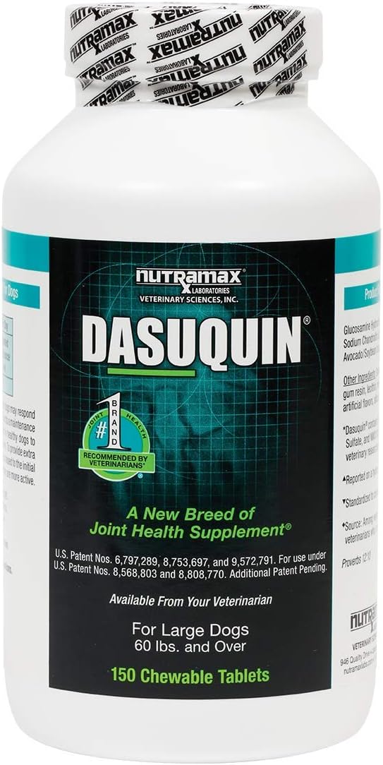Nutramax Dasuquin for Dogs Over 60 Pounds - 150 Tablets Pack of 2