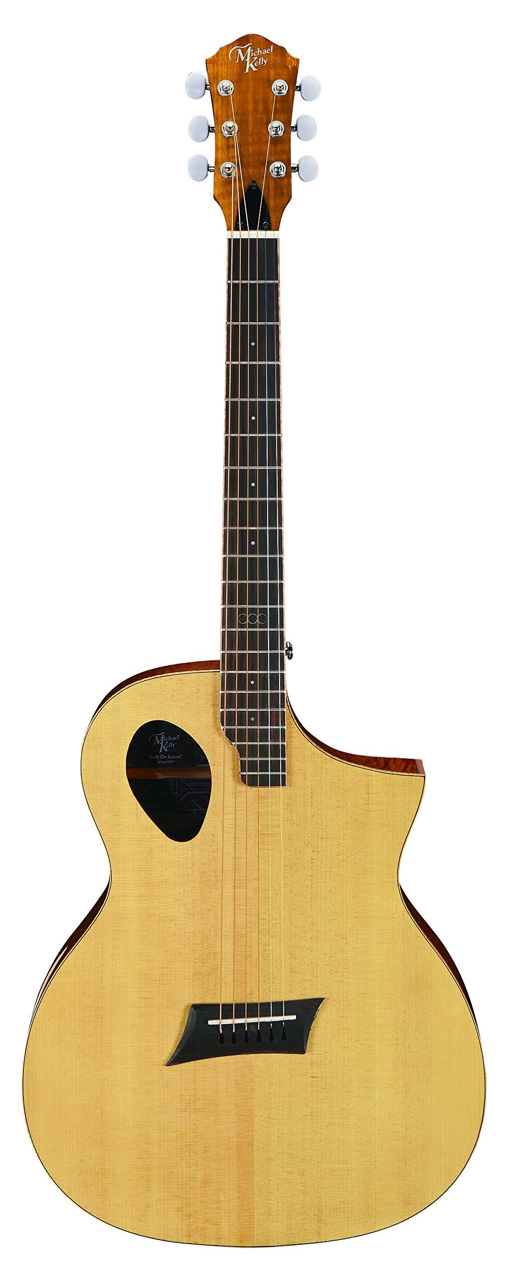 Michael Kelly Triad Port Offset Soundhole Cutaway Acoustic Electric