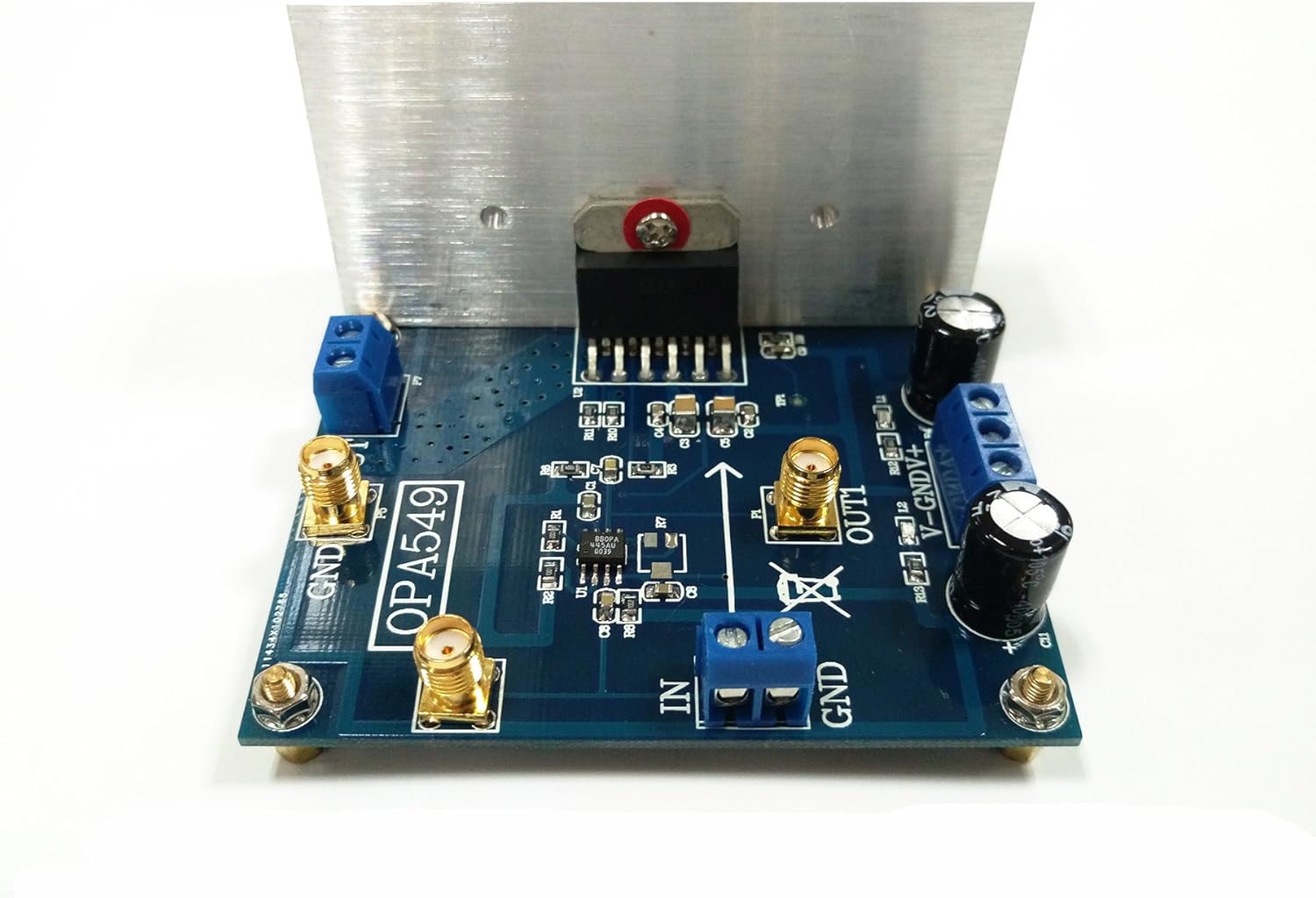 Taidacent OPA549 Audio Power Amplifier 8A Current High Voltage High Current Op Amp with Excellent Output Swing