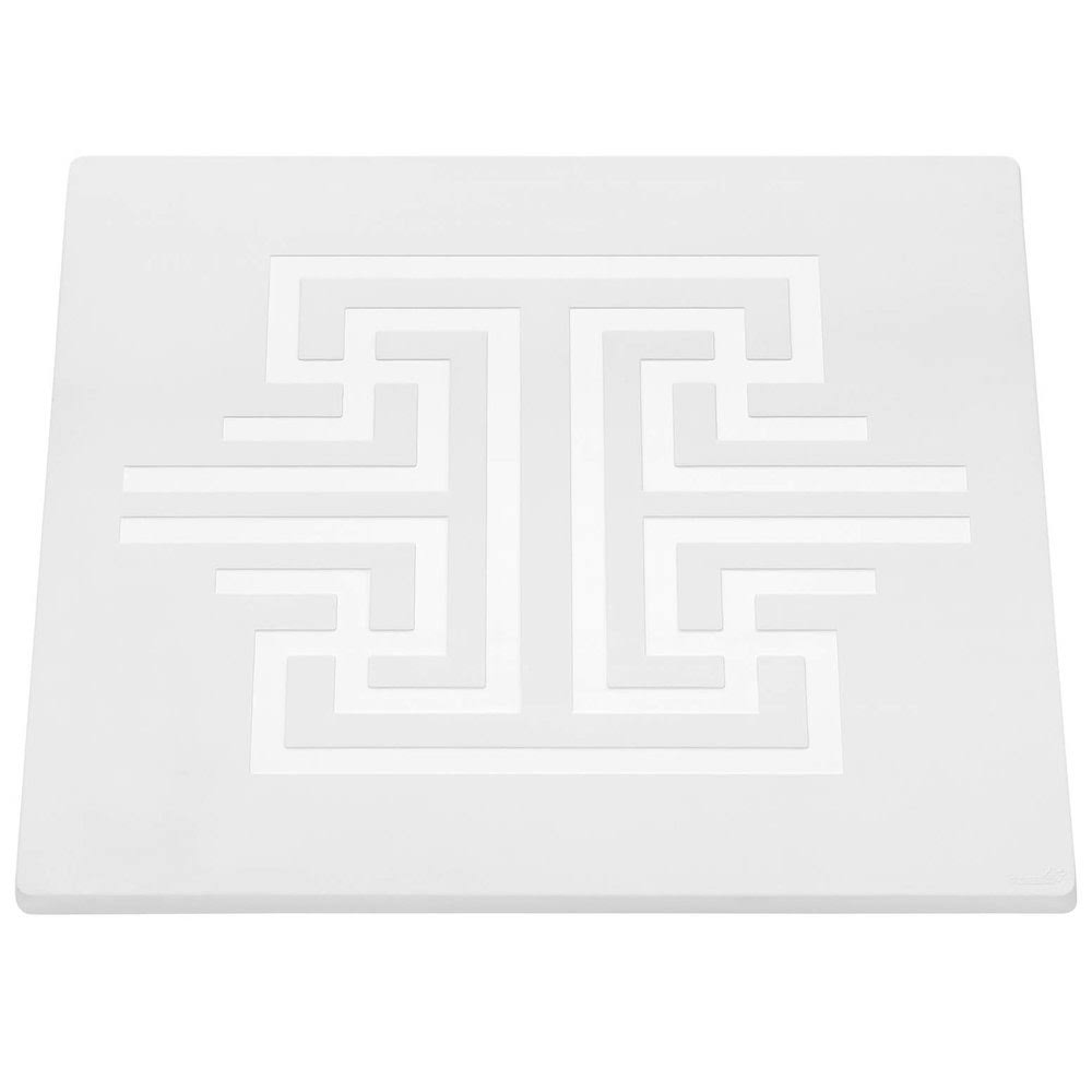 Rosseto SG039 14 in. Square White Melamine Dual Surface