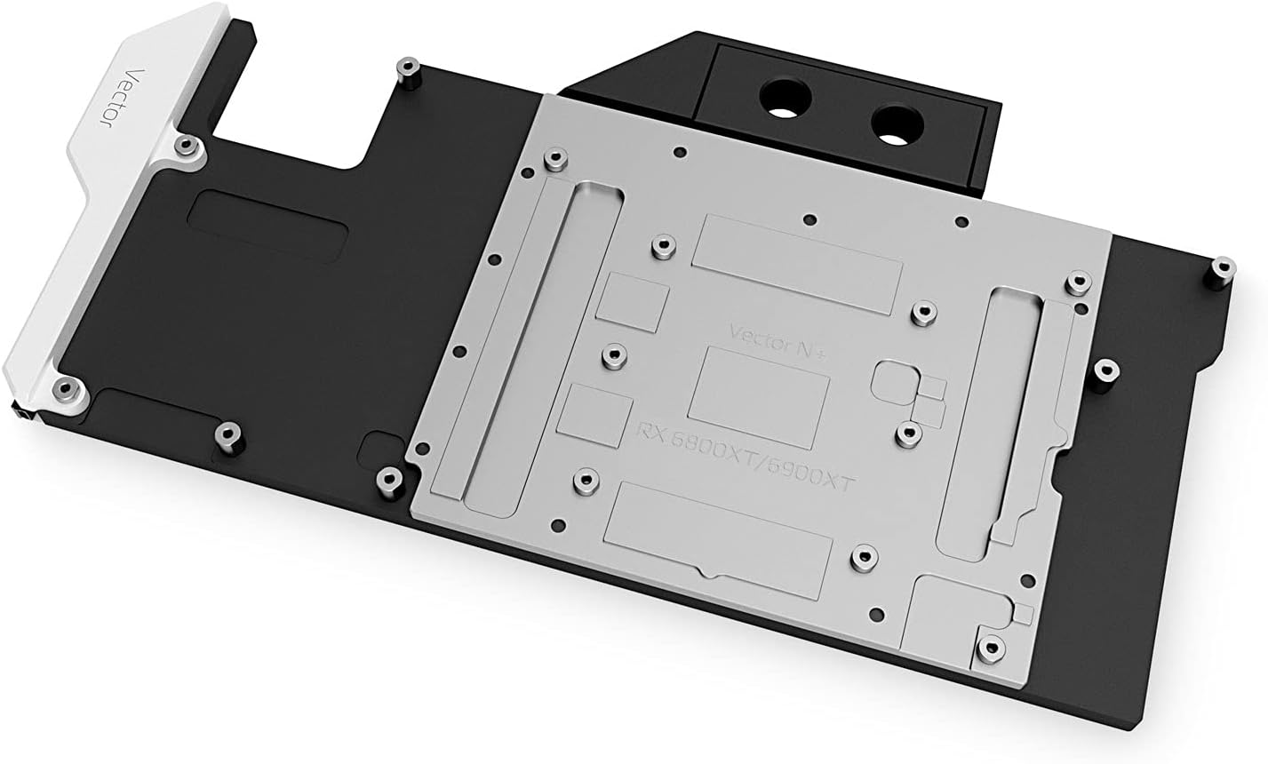 EKWB EK-Quantum Vector N+ RX 6800XT/6900XT GPU Water Block, D-RGB, Nickel/Acetal