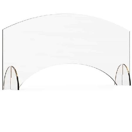 Rosseto AG003 Avant Guarde 36x22Wx15-1/2x22H Acrylic Sneeze Guard