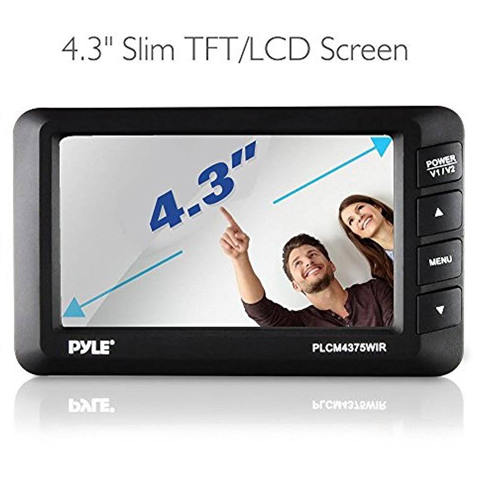 Pyle Upgraded Wireless Backup Camera and Monitor Kit - Vehicle Parking Reverse