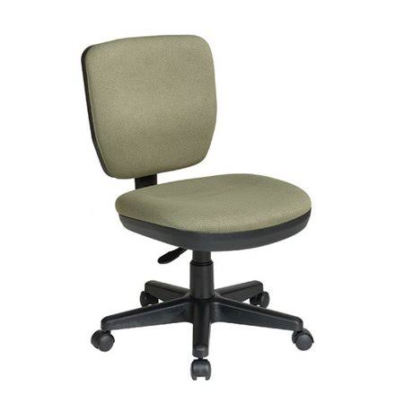 Office Star Products Mid-Back Desk Chair, Black