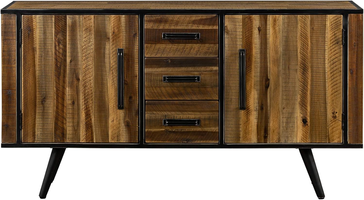 Cusco Acacia Wood Dining Buffet, Cabinet Credenza, Storage, 57