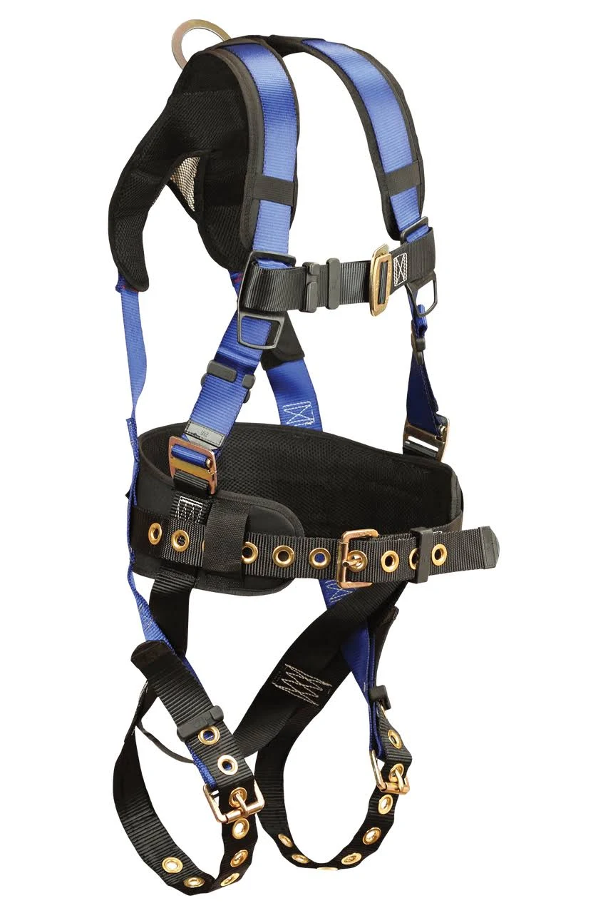 FallTech Contractor+ 1D Construction Belted Harness - Large/XL - 7074BLX