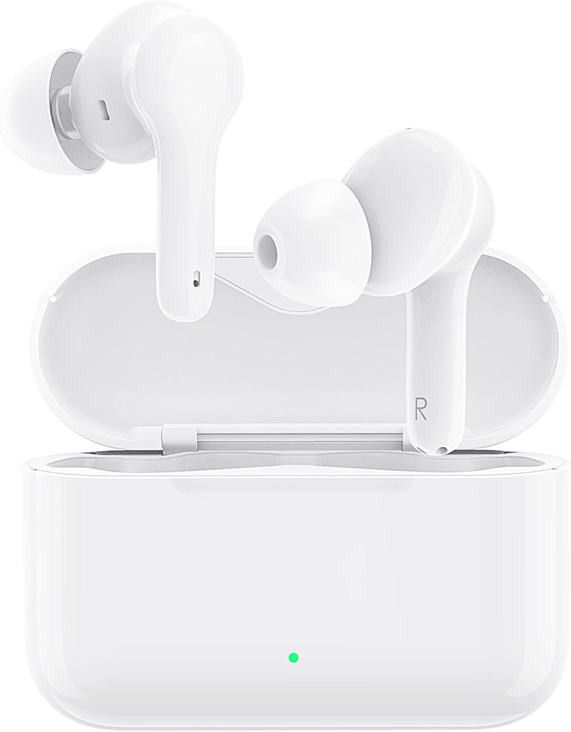 Wireless Earbuds, Bluetooth 5.0 Headphones Waterproof Wireless Headphones with 30H Playtime, Noise-Canceling Mic, in-Ear Ear Buds with Charging Case for Work/Travel/Gym Pack of 2