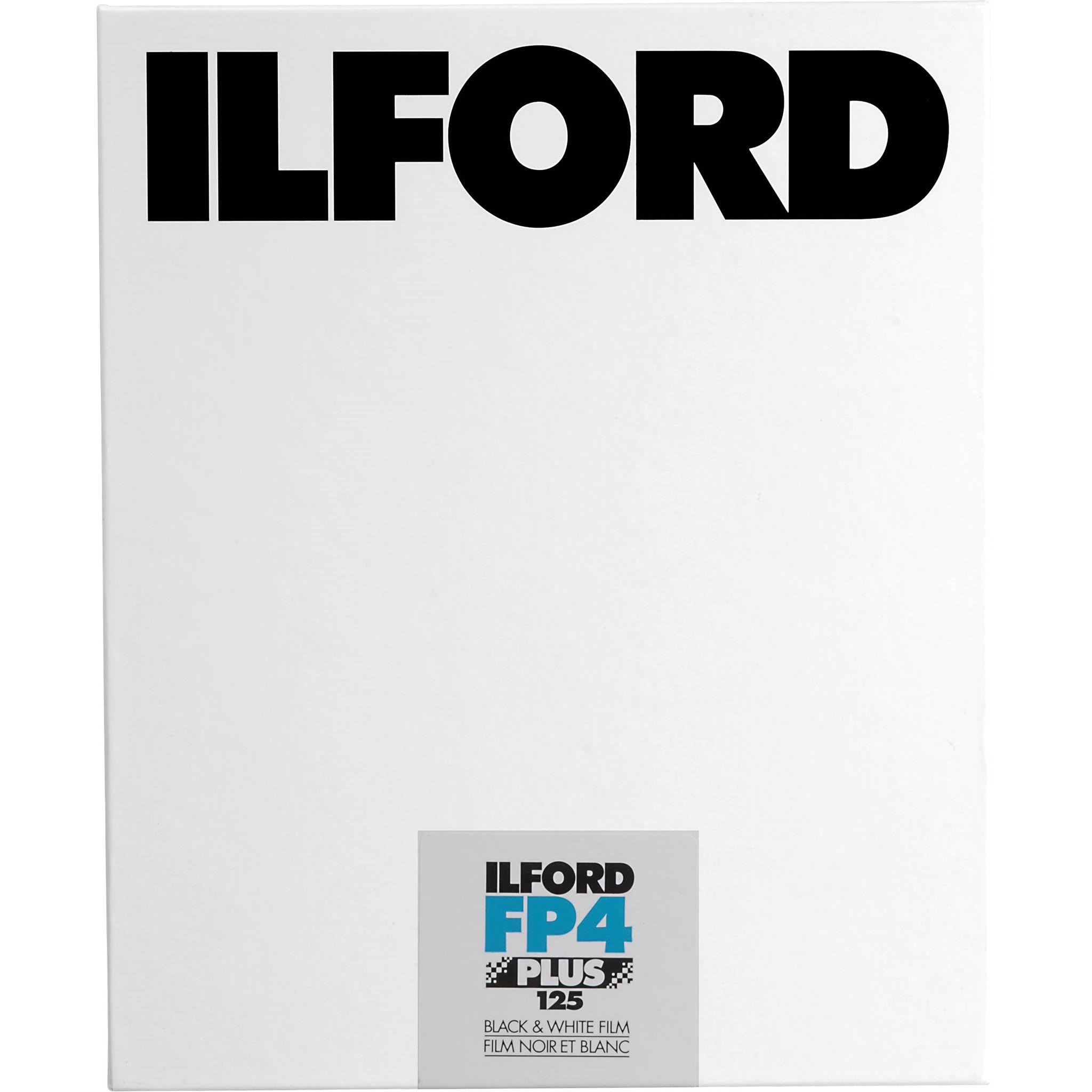 Ilford FP4 Plus Black and White Film, ISO 125, 8x10x22 - 25 Sheets