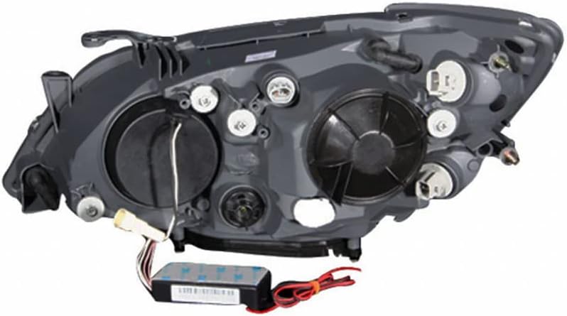 ANZO For Lexus IS300 2001 2002 2003 2004 2005 Projector Headlights w/Halo Black | 121199
