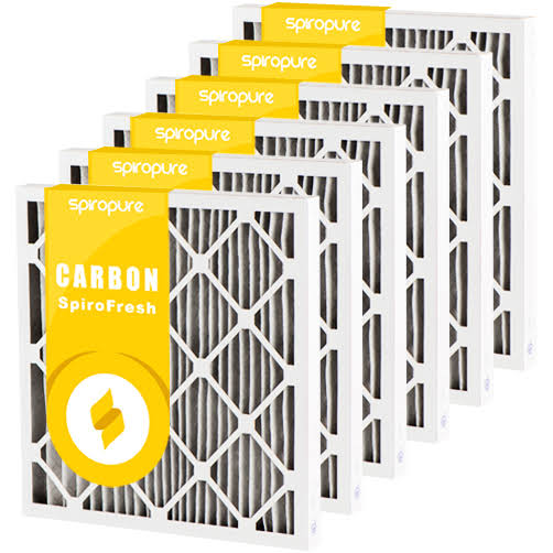 14x22 x 18x22 x 2x22 MERV 10 Odor Eliminator Air Filters (6 Pack)