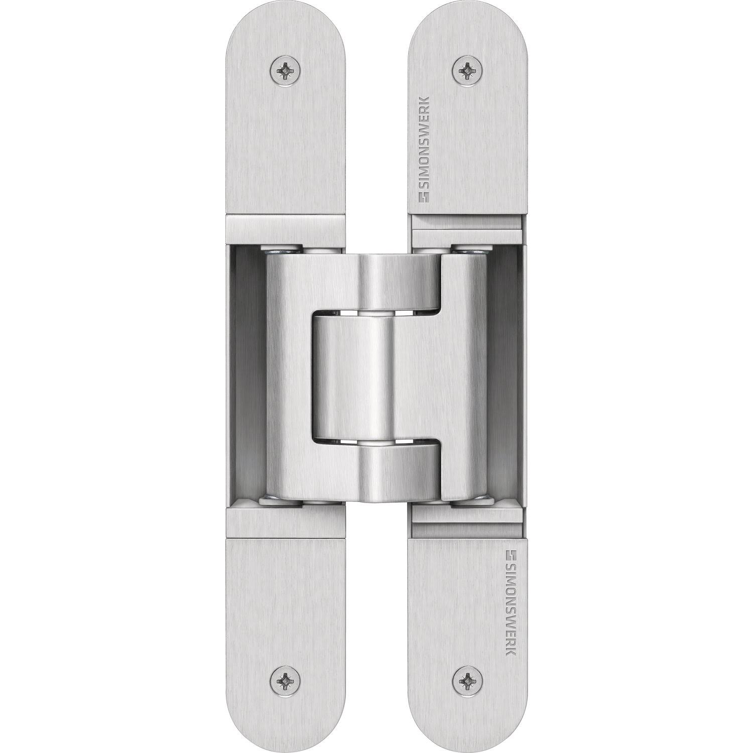 Simonswerk 5 400687 5 400611 0 12602 Hinge Tectus TE 540 3D Concealed for Blunt Doors Stainless Steel Effect Pack of 1