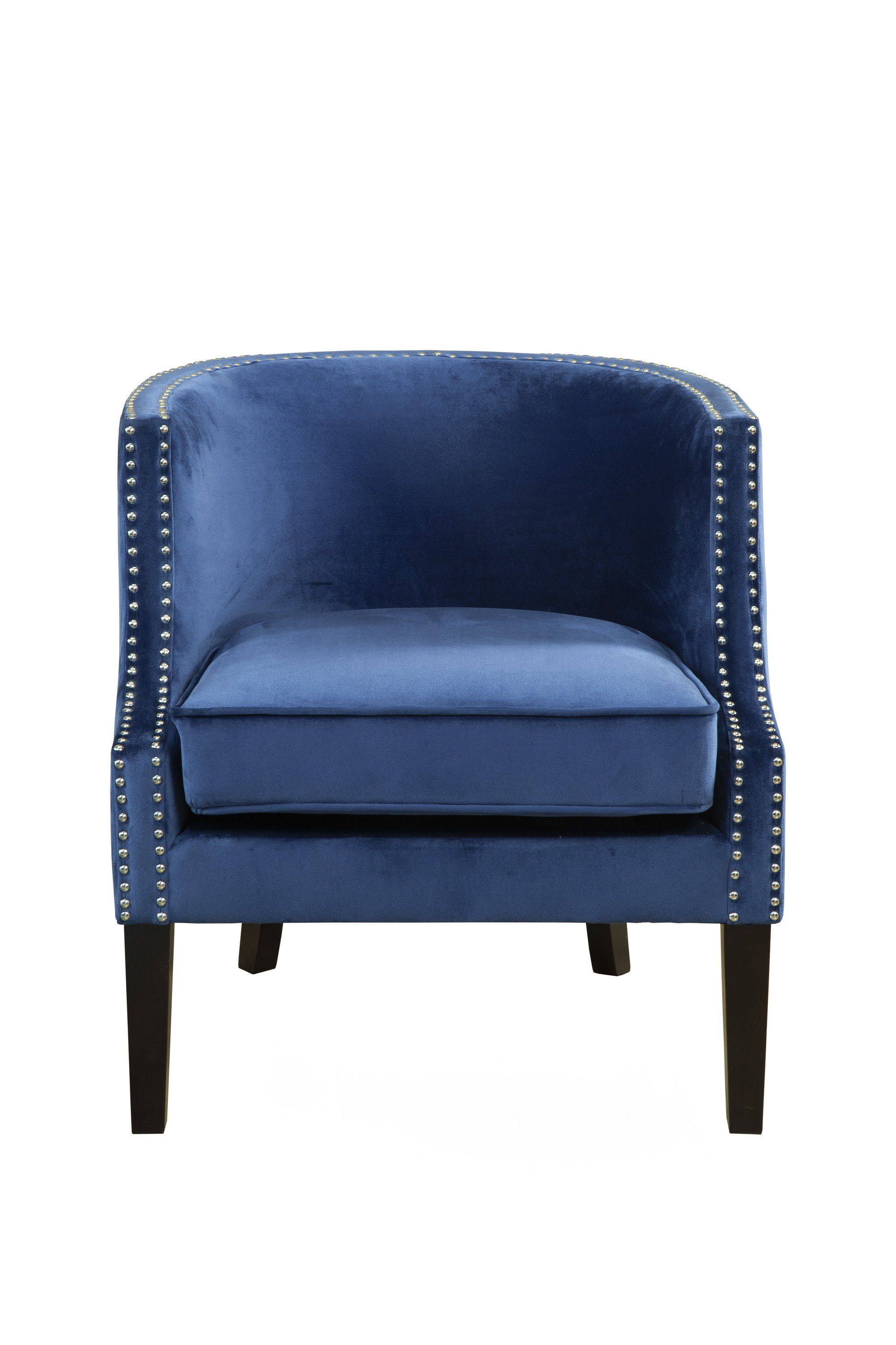 Alpine LW-9130 Royal Blue Accent Chair