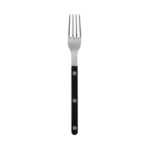Set of 4 Sabre Bistrot Shiny Black Salad Fork