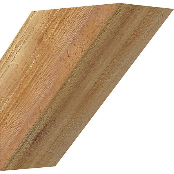 4x22W x 8x22D x 8x22H Traditional Rough Sawn Brace, Western Red Cedar