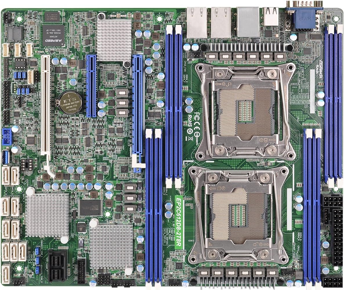 ASRock Rack Motherboard EP2C612D8-2T8R