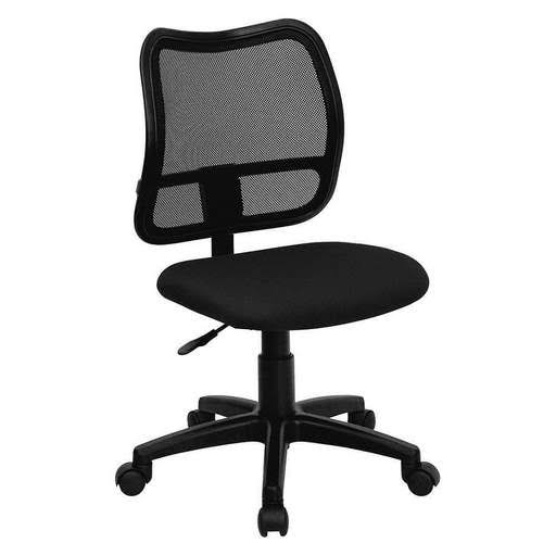 Flash Furniture Task Chair,Black Seat,mesh BACK, WL-A277-BK-GG