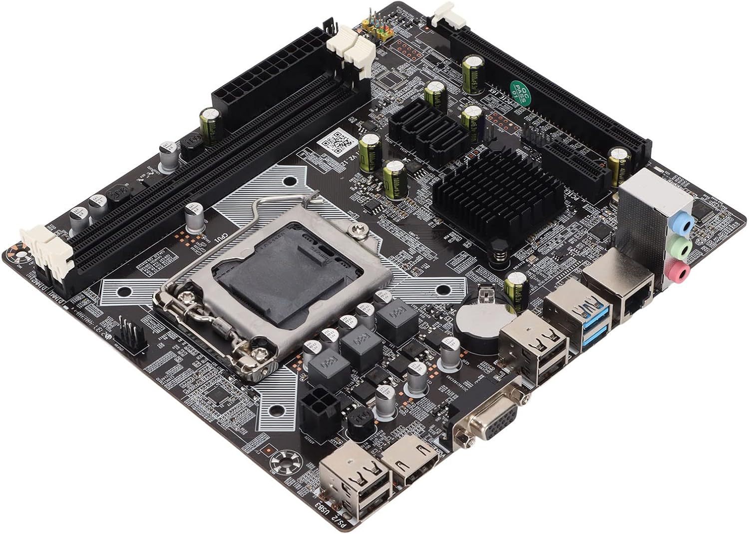 Shanrya Motherboard, Computer Motherboards Simple Installation USB 3.0 Interface for Computer for Household