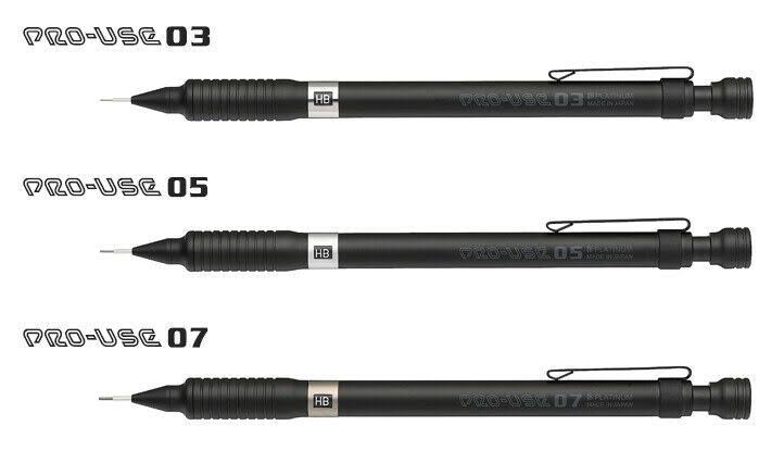 *Platinum Mechanical Pen Professional Use 0.3 Matte Black MSDB-1500A