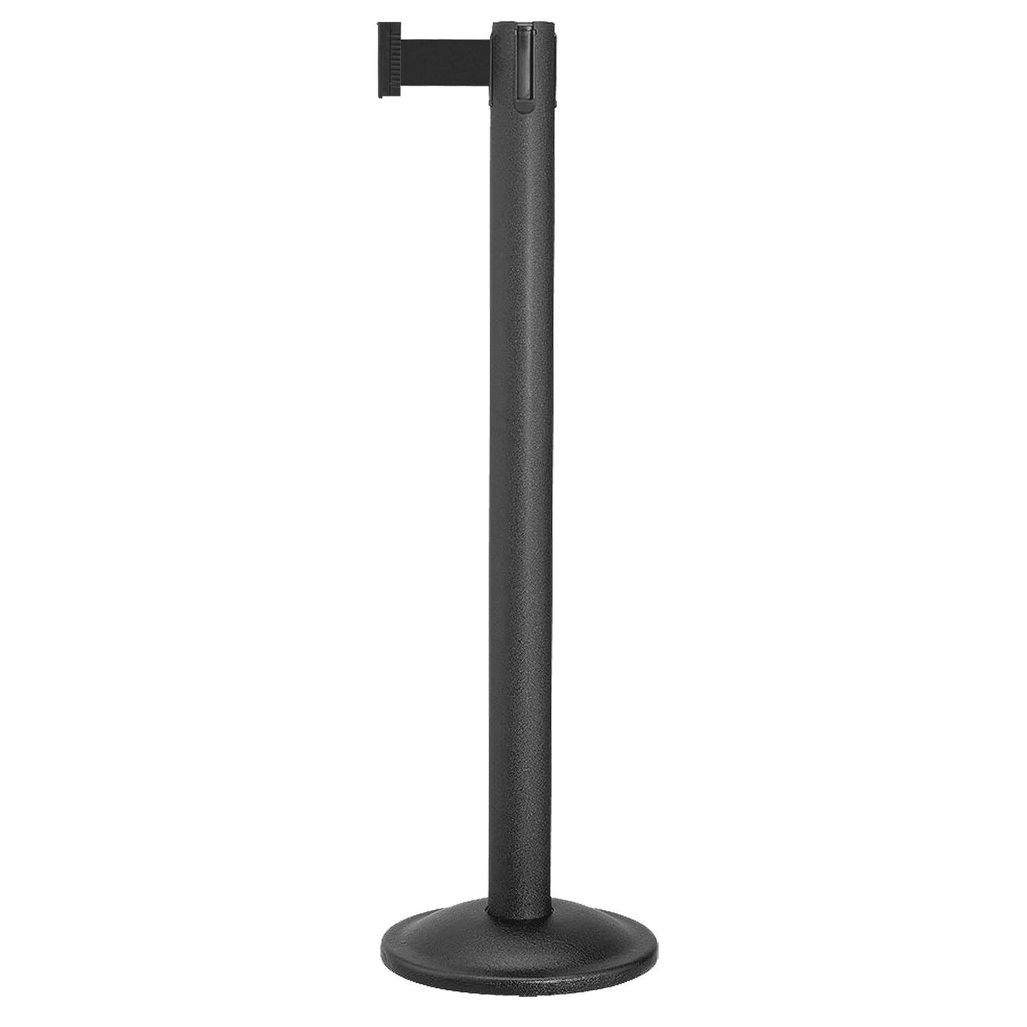 Lavi 26-20400Wb/bk/kit Barrier Post,Steel,Black Wrinkle
