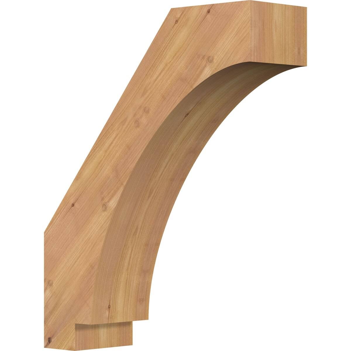 5 1/2x22W x 18x22D x 22x22H Imperial Smooth Brace, Western Red Cedar
