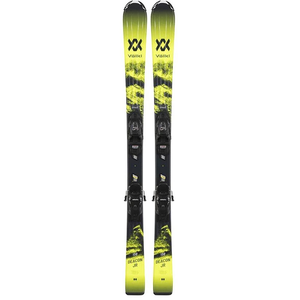 Volkl Youth Deacon Jr. + 4.5 VMotion Jr. Skis 80
