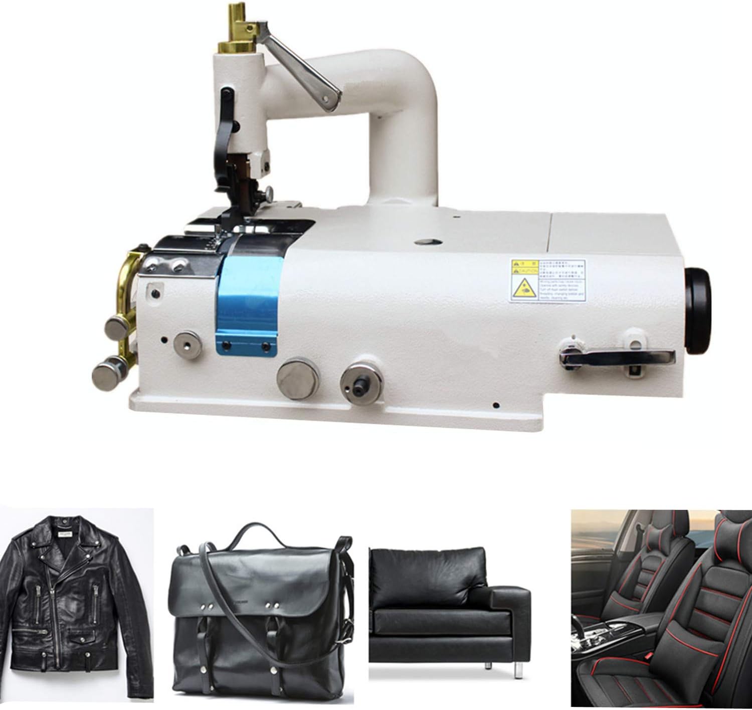 YEQIN Leather Skiving Machine, SM-801 Leather Skiving Thinning Machine Leather Shovel Skin Cutter Skiver Tool (Max Width 15mm) for Shoes Bags Gloves Belts Wallets Etc