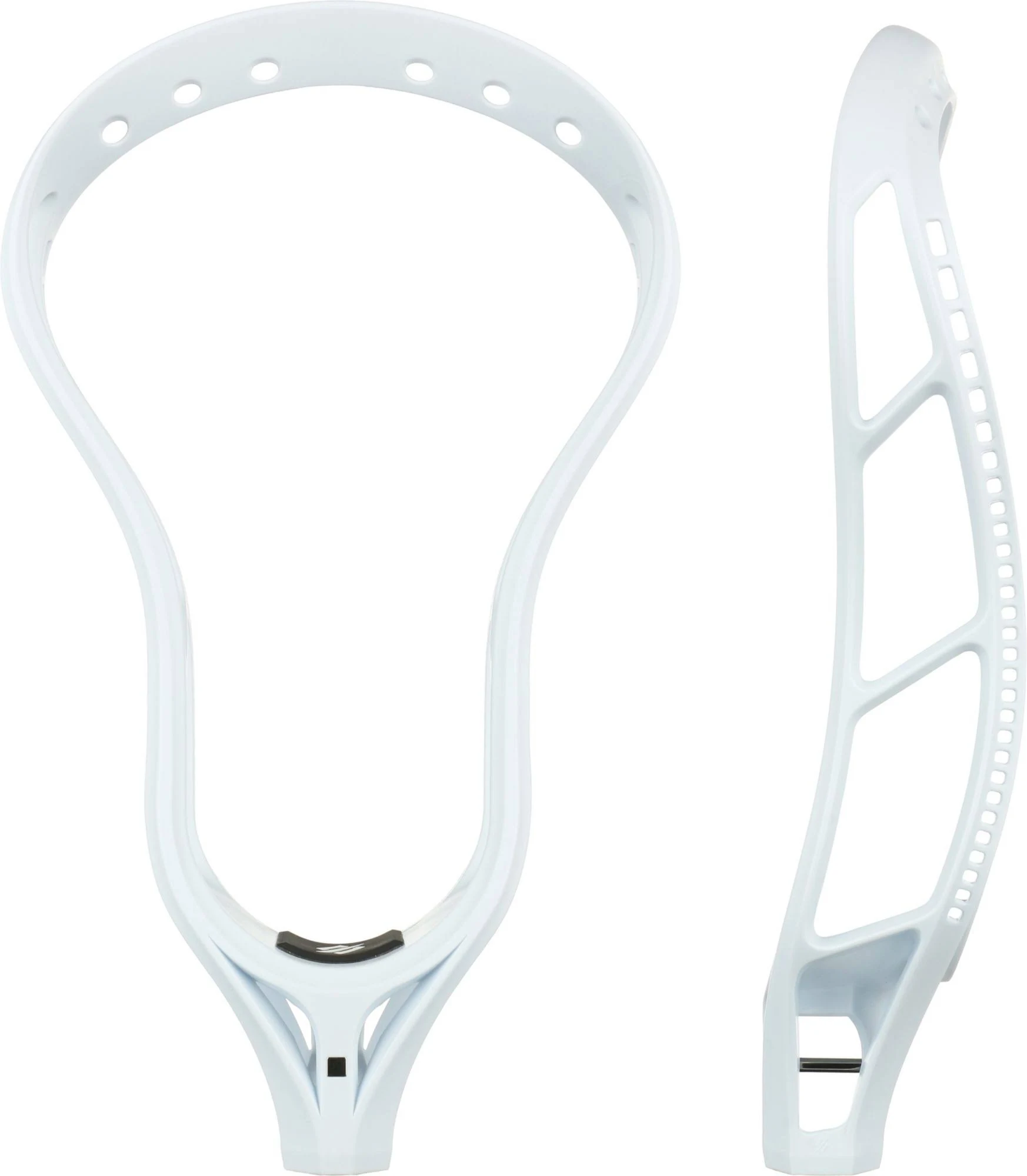 StringKing Intermediate Legend Unstrung Lacrosse Head, White