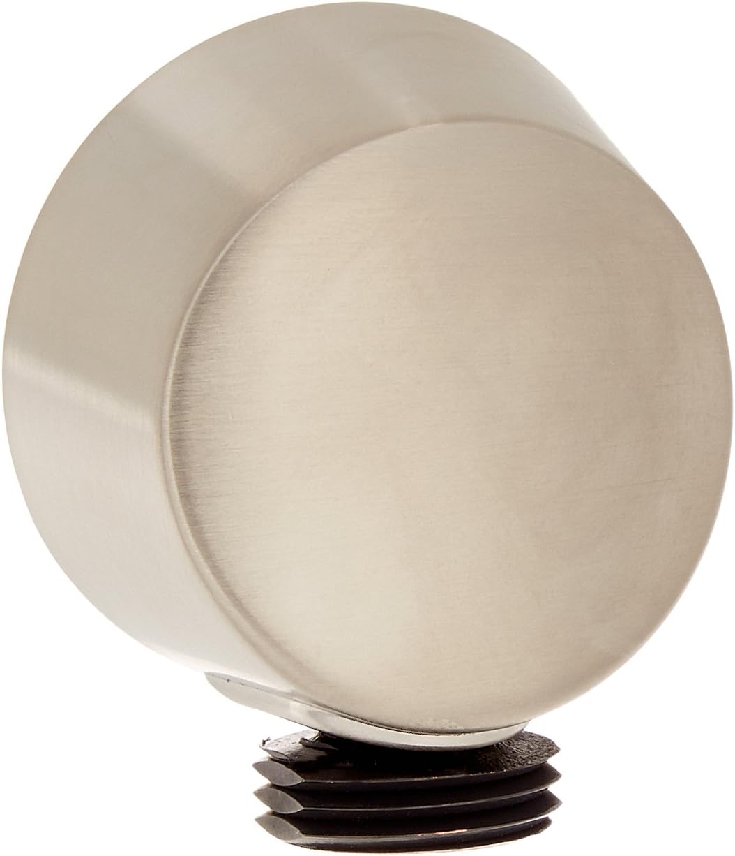 Moen A725BN Round Drop Ell Handheld Shower Wall Connector, Brushed Nickel 0.5 Inch IPS Pack of 2