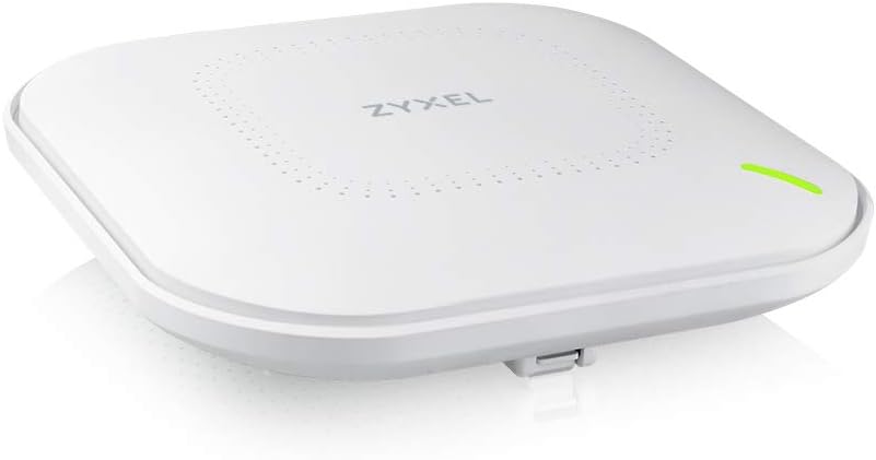Zyxel True WiFi6 AX1800 Wireless Access Point (802.11ax Dual Band), 1.77 Gbps with Quad Core CPU and Dual 2x2 MU-MIMO Antenna, Manageable via Nebula APP/Cloud or Standalone [NWA110AX]