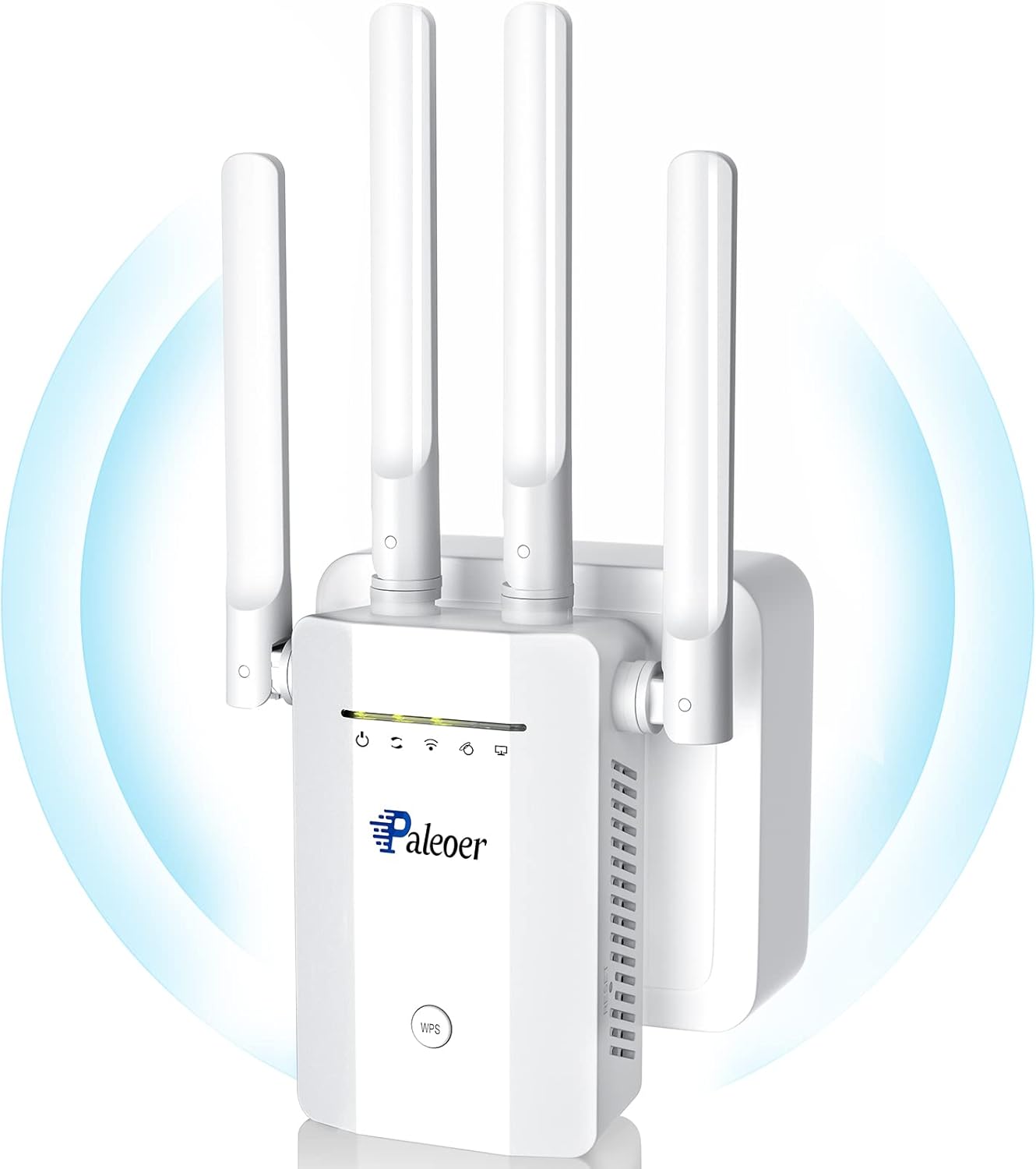 Newest 2022 WiFi Range Extender Signal Booster up to 4000sq.ft and 35 Devices, Internet Booster for Home, Wireless Internet Repeater and Signal Amplifier, 5 Modes,1-Tap Setup, Supports Ethernet Port Pack of 2