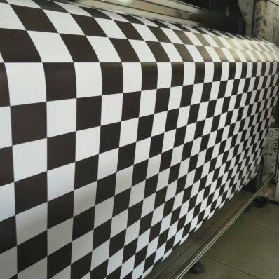 Stickerslab Shiny Black and White Checkered Car Wrap Decorative Vynil Film 152cm x 200cm - Home Page