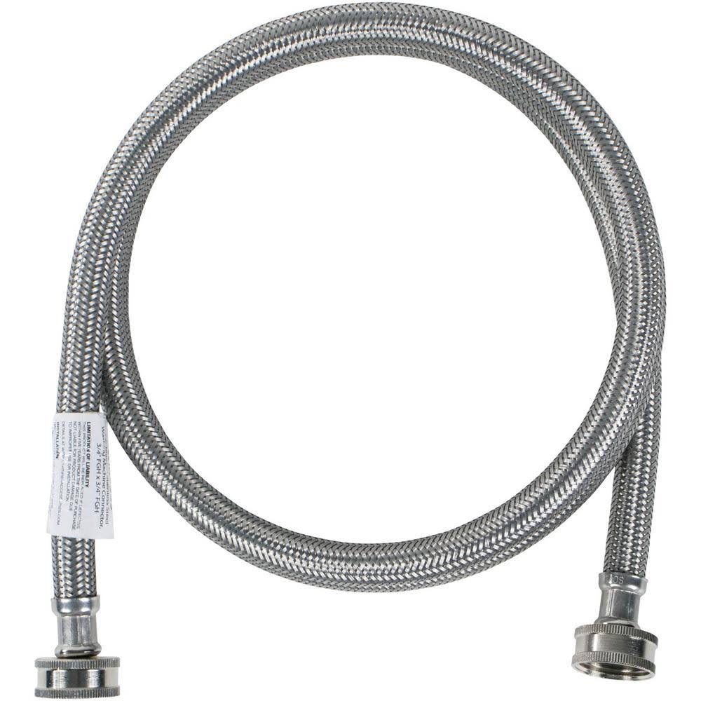 Certified Appliance Accessories 4 ft. Braided Stainless Steel Washing Machine Hose (40-Pack)