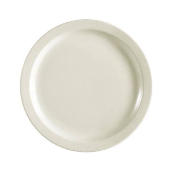 CAC China BLU-41 Blue Line Platter, 13-1/2x22L x 9-1/4x22W x 1-1/4x22H, Oval