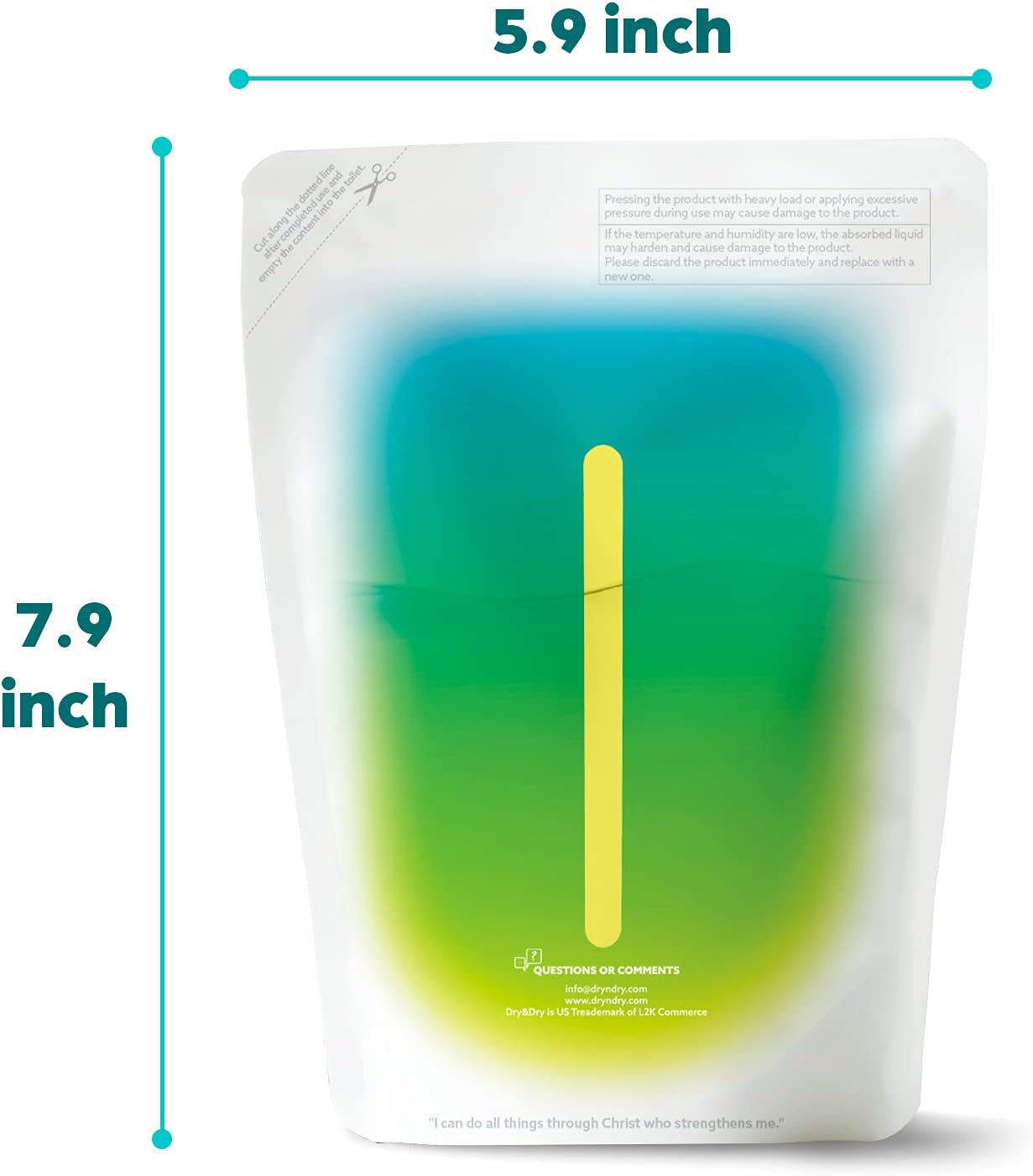 Dry & Dry [70 Packs Standing Moisture Absorbers to Control Excess Moisture for Basements, Closets, Bathrooms, Laundry Rooms - Moisture Absorbers, Standing Moisture Absorbers