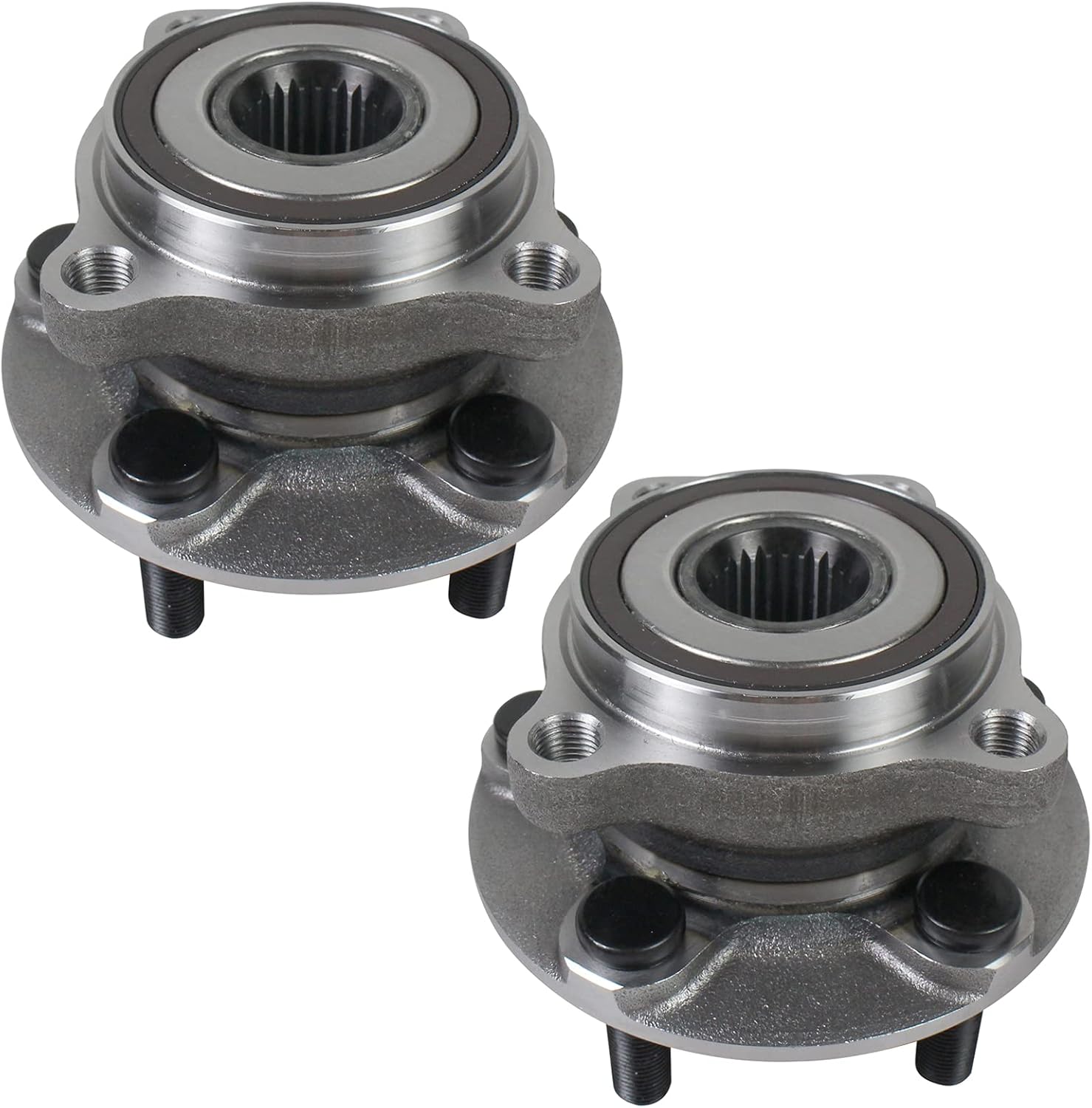 PAROD Pair 513220 Front Wheel Hub & Bearing Assembly Compatible with 2005-2014 Subaru Outback, Subaru Legacy w/ABS