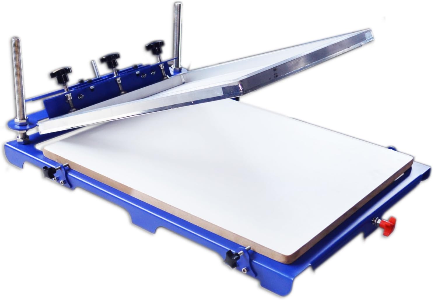 TECHTONGDA 1 Color Screen Printing Machine Screen Printer DIY Micro Adjustable 20x24Inches