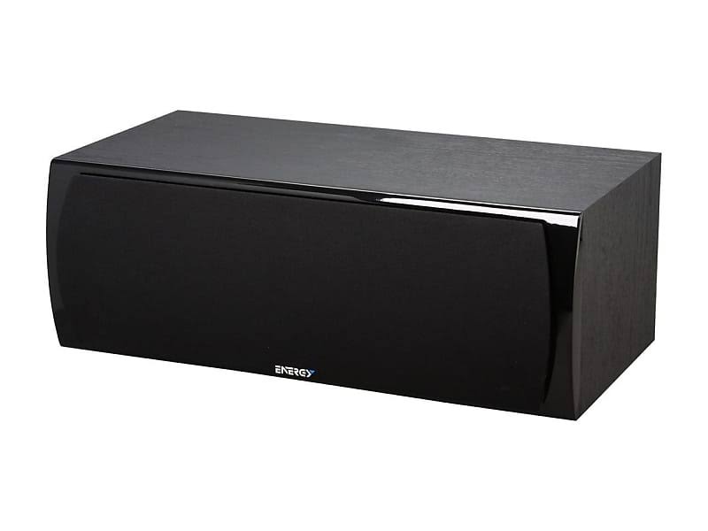 Energy Connoisseur Series CC-10 2.5-way Center Channel Speaker - High Gloss Black/Black Ash