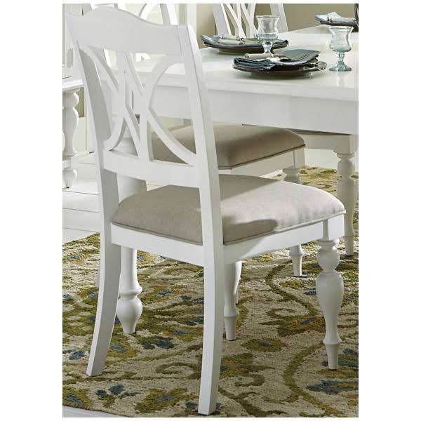 Darby Home Co Gracehill Side Chair (Set of 2) Color: White