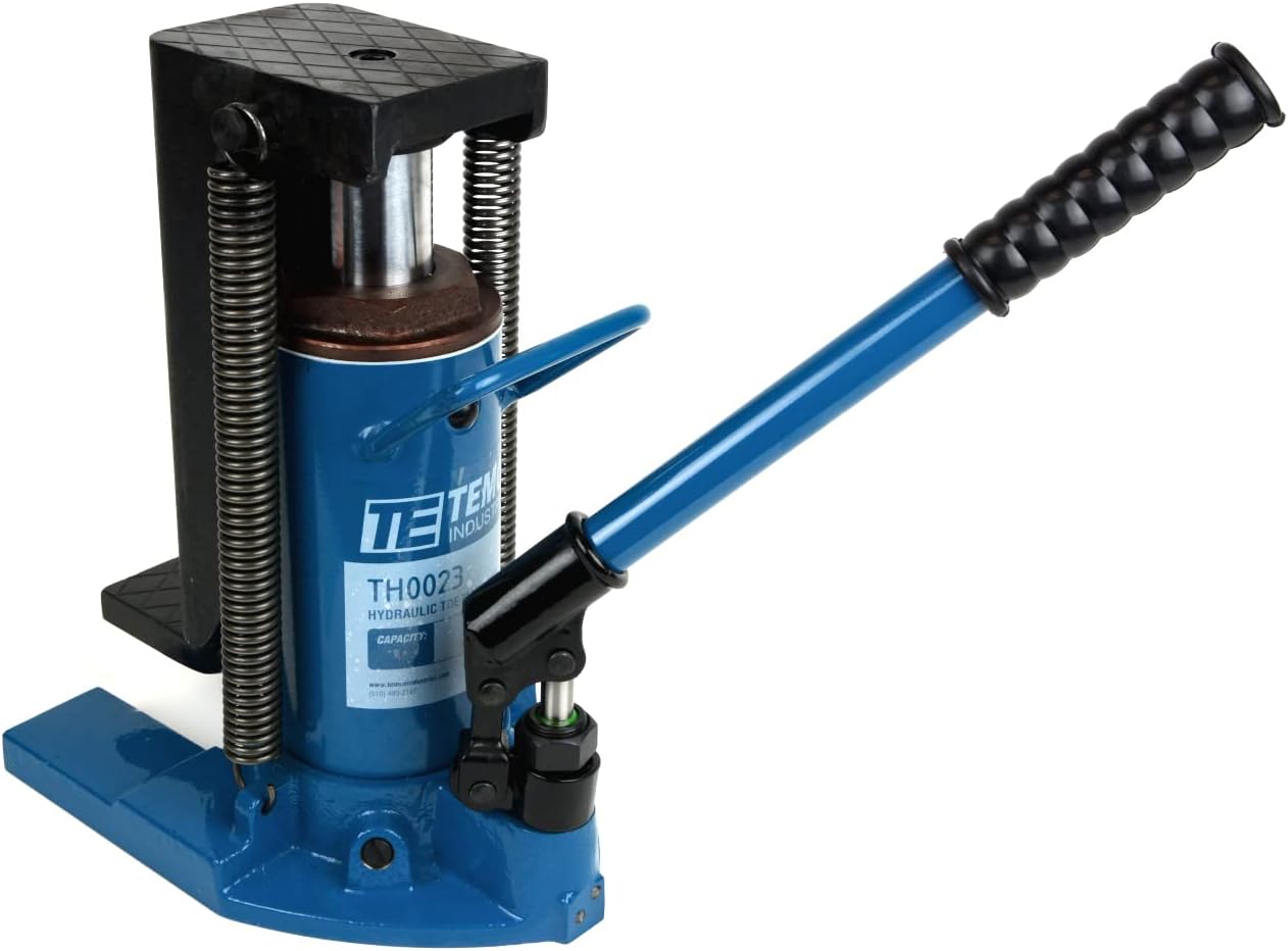 TEMCo Hydraulic Container / Machine Toe Jack (5 -10 Ton) Lift Capacity TH0023
